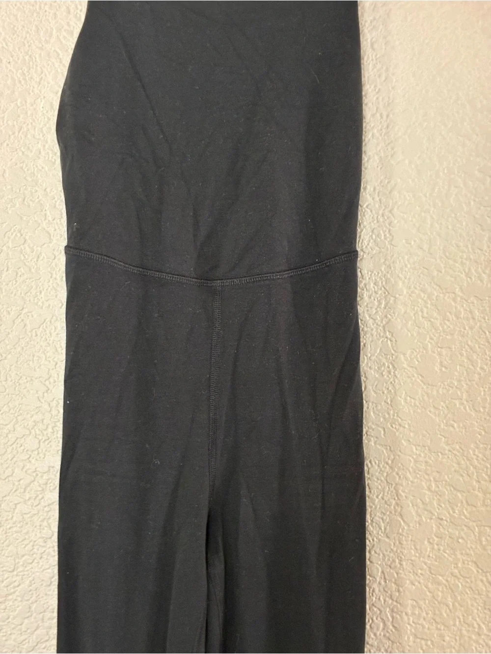 Old Navy | Like new black sleeveless flare leg stretch jumpsuit girls size 8